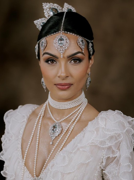 Frosted Silver Jewellery Set